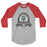 The Woodlands High School Highlanders Unisex 3/4 sleeve Raglan T-shirt 210