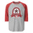 Coppell High School Cowboys Unisex 3/4 sleeve Raglan T-shirt 212