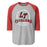 Lake Travis High School Cavaliers Unisex 3/4 sleeve Raglan T-shirt 206