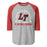 Lake Travis High School Cavaliers Unisex 3/4 sleeve Raglan T-shirt 208