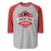 Langham Creek High School Lobos Unisex 3/4 sleeve Raglan T-shirt 209