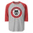 Langham Creek High School Lobos Unisex 3/4 sleeve Raglan T-shirt 216