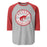 Odessa High School Bronchos Unisex 3/4 Sleeve Raglan T-shirt 203