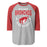 Odessa High School Bronchos Unisex 3/4 Sleeve Raglan T-shirt 204