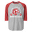 Odessa High School Bronchos Unisex 3/4 Sleeve Raglan T-shirt 208