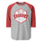 Odessa High School Bronchos Unisex 3/4 Sleeve Raglan T-shirt 209