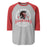 Porter High School Spartans Unisex 3/4 Sleeve Raglan T-shirt 206