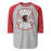 Porter High School Spartans Unisex 3/4 Sleeve Raglan T-shirt 207