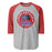 Duncanville High School Panthers Unisex 3/4 sleeve Raglan T-shirt 215