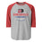 Duncanville High School Panthers Unisex 3/4 sleeve Raglan T-shirt 217