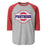 Duncanville High School Panthers Unisex 3/4 sleeve Raglan T-shirt 011