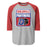 Duncanville High School Panthers Unisex 3/4 sleeve Raglan T-shirt 001