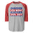 Duncanville High School Panthers Unisex 3/4 sleeve Raglan T-shirt 238