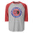 Duncanville High School Panthers Unisex 3/4 sleeve Raglan T-shirt 224