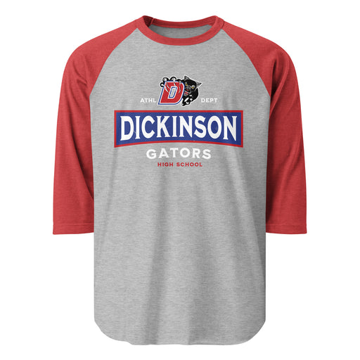 Duncanville High School Panthers Unisex 3/4 sleeve Raglan T-shirt 202