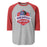 Duncanville High School Panthers Unisex 3/4 sleeve Raglan T-shirt 209