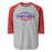 Duncanville High School Panthers Unisex 3/4 sleeve Raglan T-shirt 009