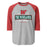 The Woodlands High School Highlanders Unisex 3/4 sleeve Raglan T-shirt 202