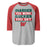The Woodlands High School Highlanders Unisex 3/4 sleeve Raglan T-shirt 238
