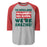 The Woodlands High School Highlanders Unisex 3/4 sleeve Raglan T-shirt 231