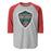 The Woodlands High School Highlanders Unisex 3/4 sleeve Raglan T-shirt 225