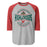 The Woodlands High School Highlanders Unisex 3/4 sleeve Raglan T-shirt 218