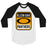 Klein Oak High School Panthers Unisex 3/4 Sleeve Raglan T-shirt 01