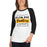 Woman wearing a Klein Oak High School Panthers Unisex 3/4 Sleeve Raglan T-shirt 05