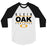 Klein Oak High School Panthers Unisex 3/4 Sleeve Raglan T-shirt 07