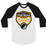 Klein Oak High School Panthers Unisex 3/4 Sleeve Raglan T-shirt 14