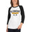 Woman wearing a Klein Oak High School Panthers Unisex 3/4 Sleeve Raglan T-shirt 21