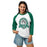 Woman wearing Spring High School Lions Unisex 3/4 Sleeve Raglan T-shirt 212