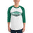 Man wearing Spring High School Lions Unisex 3/4 Sleeve Raglan T-shirt 009