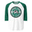 Spring High School Lions Unisex 3/4 Sleeve Raglan T-shirt 203
