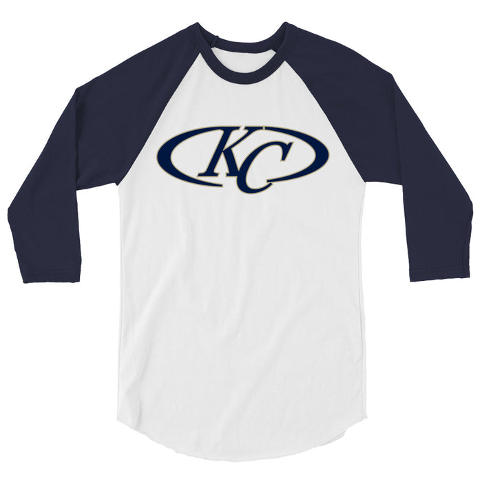 Klein Collins High School Tigers Unisex 3/4 Sleeve Raglan T-shirt 08