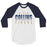 Klein Collins High School Tigers Unisex 3/4 Sleeve Raglan T-shirt 24