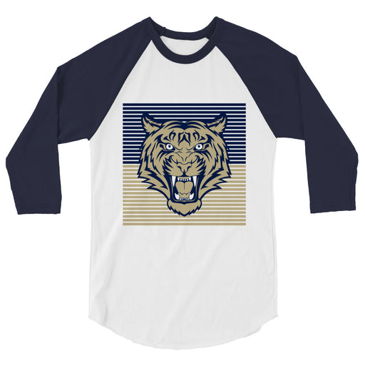 Klein Collins High School Tigers Unisex 3/4 Sleeve Raglan T-shirt 27