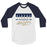 Klein Collins High School Tigers Unisex 3/4 Sleeve Raglan T-shirt 48