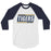 Klein Collins High School Tigers Unisex 3/4 Sleeve Raglan T-shirt 72