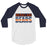Bridgeland High School Bears Unisex 3/4 sleeve Raglan T-shirt 35