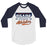 Bridgeland High School Bears Unisex 3/4 sleeve Raglan T-shirt 48