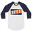 Bridgeland High School Bears Unisex 3/4 sleeve Raglan T-shirt 84