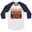 Bridgeland High School Bears Unisex 3/4 sleeve Raglan T-shirt 86