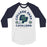 College Park High School Cavaliers Unisex 3/4 sleeve Raglan T-shirt 207