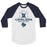 College Park High School Cavaliers Unisex 3/4 sleeve Raglan T-shirt 210