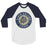 Klein Collins High School Tigers Unisex 3/4 Sleeve Raglan T-shirt 209