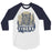 Klein Collins High School Tigers Unisex 3/4 Sleeve Raglan T-shirt 211