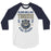 Klein Collins High School Tigers Unisex 3/4 Sleeve Raglan T-shirt 213