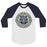 Klein Collins High School Tigers Unisex 3/4 Sleeve Raglan T-shirt 217