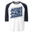 Flower Mound High School Jaguars Unisex 3/4 sleeve Raglan T-shirt 223